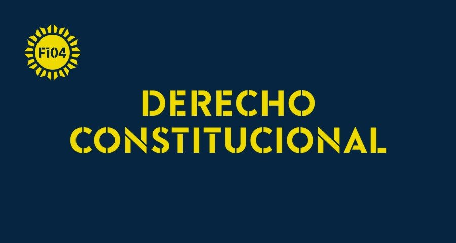 DERECHO CONSTITUCIONAL - TEMA 3